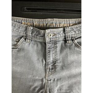 PrAna Jeans Mens 34x30 Gray Denim Slim Fit Casual Outdoors Stretch Pants Comfort